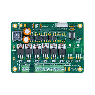 İyi bir fiyat. 1.6MM 0.1MM Min Line FR4 Sert Esnek Sert Esnek Endüstriyel Kontrol PCB Montajı çevrimiçi